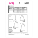 Burda Style BUR5999 | Misses' Top | Back of Envelope