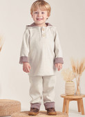 Simplicity S9652 | Toddlers' Tops and Pants
