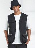 Simplicity S9651 | Men's Knit Top, Vest and Hat
