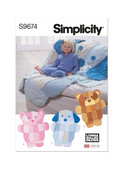 Simplicity S9674 | Rag Quilt by Longia Miller | Front of Envelope