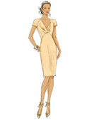 Butterick B5710 (Digital) | Misses' Draped-Front Dresses