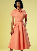 Butterick B6055 | Misses' Circular Patch-Pocket Dress and Belt
