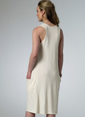 Butterick B6213 (Digital) | Misses' Draped-Pocket Jumper and Dress