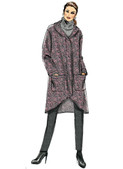 Butterick B6251 (Digital) | Misses' Shawl Collar Sweater Jacket and Coat