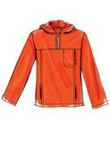 McCall's M5252 (Digital) | Misses'/Men's Stand-Up Collar or Hooded Vest and Jackets