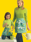 McCall's M5720 (Digital) | Misses'/Children's/Girls' Full and Half Aprons