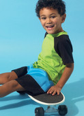 McCall's M6548 | Children's/Boys' Shirt, Top and Shorts