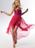 McCall's M6838 | Misses' Formal Flounce Dresses