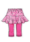 McCall's M6918 (Digital) | Children's/Girls' Flared Skorts