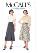 McCall's M6993 | Misses' Midi Skirts and Belt | Front of Envelope