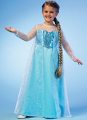 McCall's M7000 | Winter Princess Dresses, and Cape with Collar and Capelet