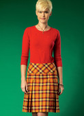 McCall's M7022 (Digital) | Misses' Pleated or Flared Skirts