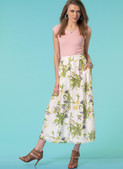 McCall's M7131 | Misses' Wide-Leg Shorts, Culottes and Pants