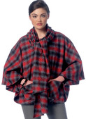 McCall's M7202 | Misses' Ponchos with Hood Variations