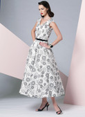 Vogue Patterns V1172 | Misses'/Misses' Petite V-Neck Dress and Belt