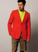 Vogue Patterns V8890 | Men's Suit Jackets, Shorts and Pants