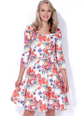 McCall's M7313 | Misses'/Women's Flared Dresses