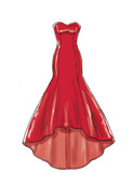 McCall's M7320 (Digital) | Misses'/Miss Petite Mermaid-Hem and High-Low Dresses