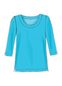 McCall's M7322 (Digital) | Misses' Pullover Tops