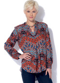 McCall's M7324 (Digital) | Misses' Half-Placket Tops and Tunic