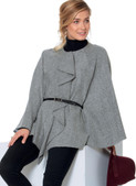 McCall's M7477 (Digital) | Misses' Hooded, Collared or Collarless Capes, and Belt