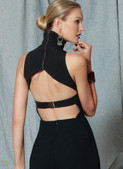 Vogue Patterns V1524 | Misses' Open-Back, Banded Jumpsuit