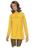 Butterick B6416 | Misses' Button-Closure Tunics with Yokes