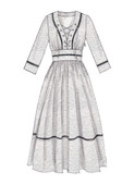 McCall's M7537 (Digital) | Misses' Banded, Gathered-Waist Dresses