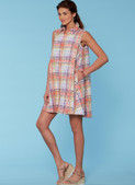 McCall's M7565 | Misses' Shirtdresses with Sleeve Options, and Belt