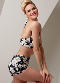 Vogue Patterns V9255 | Misses' Lined Halter Bra and Shorts, and Square-Neck Coverup with Pockets