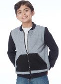 McCall's M7619 | Children's/Girls'/Boys' Bomber Jackets