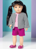 McCall's M7639 (Digital) | Clothes for 18" Dolls