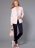 McCall's M7694 (Digital) | Misses' Moto-Style Jacket and Vest