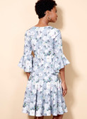 Butterick B6514 (Digital) | Misses'/Miss Petite Paneled Dress