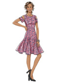 Butterick B6514 | Misses'/Miss Petite Paneled Dress