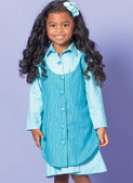 McCall's M7710 (Digital) | Children's/Girls' Dress and Pinafore