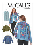 McCall's M7729 (Digital) | Misses' Jackets and Vest | Front of Envelope