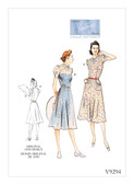 Vogue Patterns V9294 | Misses' Dress | Front of Envelope