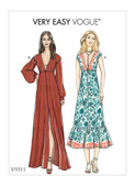 Vogue Patterns V9311 | Misses' Dress | Front of Envelope