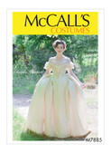 McCall's M7885 | Misses' Costume | Front of Envelope