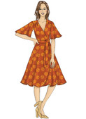 Butterick B6654 | Misses', Children's and Girl's Dress and Sash