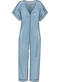 McCall's M7936 | Misses'/Miss Petite Romper, Jumpsuit and Belt