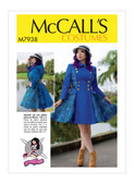 McCall's M7938 (Digital) | Misses' Costume | Front of Envelope