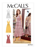 McCall's M7951 (Digital) | Misses' Dresses | Front of Envelope