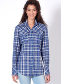 McCall's M7980 (Digital) | Misses' and Men's Shirts