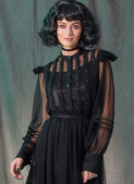 McCall's M8008 Classic '80's Goth Girl Top