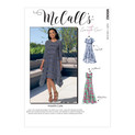 McCall's M8062 | Misses' Straight, Handkerchief, or High-Low Hem Dresses | Front of Envelope