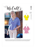 McCall's M8115 (Digital) | Misses' Tops | Front of Envelope