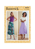 Butterick B6772 (Digital) | Misses' Skirts | Front of Envelope
