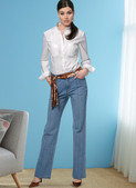Butterick B6800 | Misses' Four-Pocket Jeans & Trousers